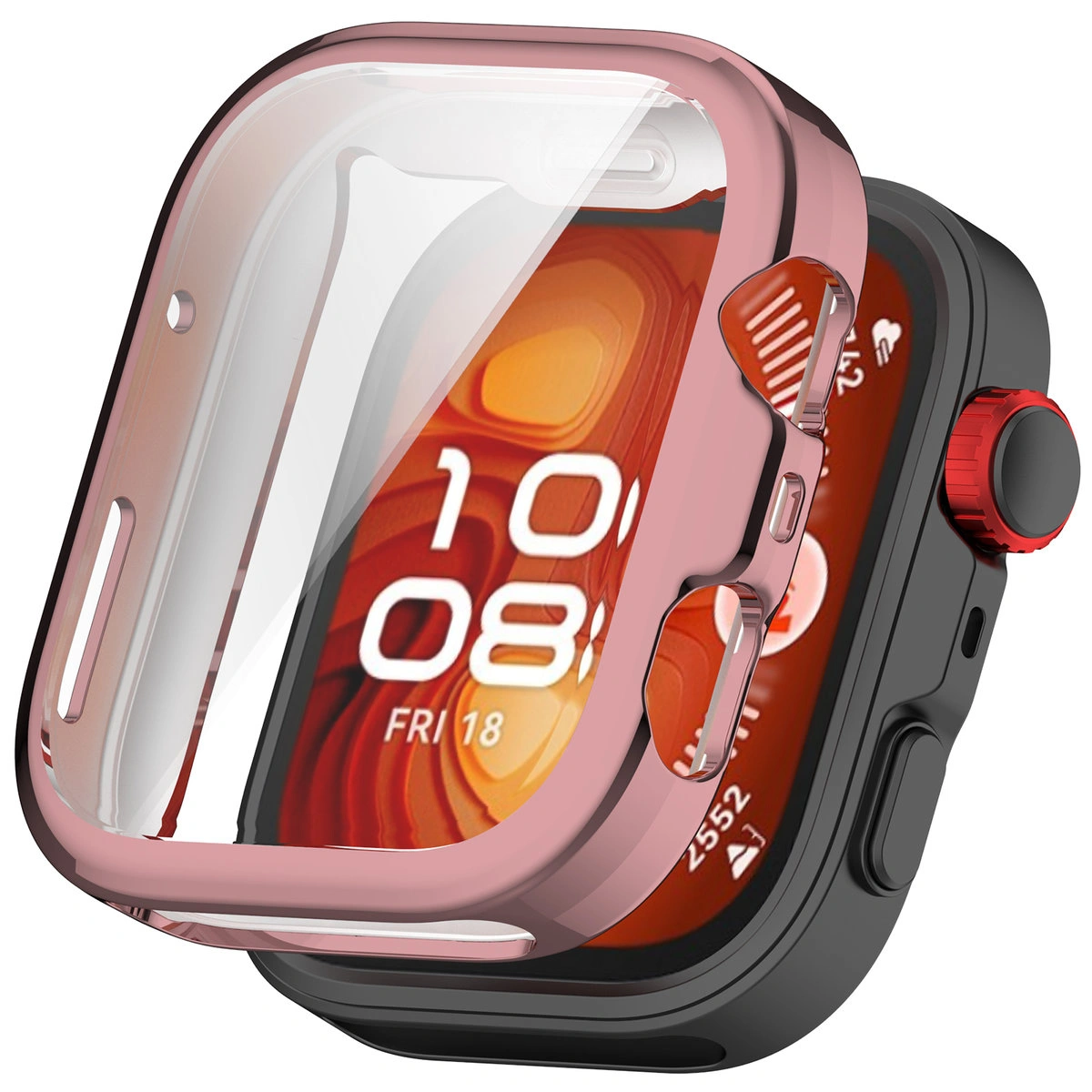 Plecki ze szkłem Bizon Case Watch Felipe dla Huawei Watch Fit 4 Pro